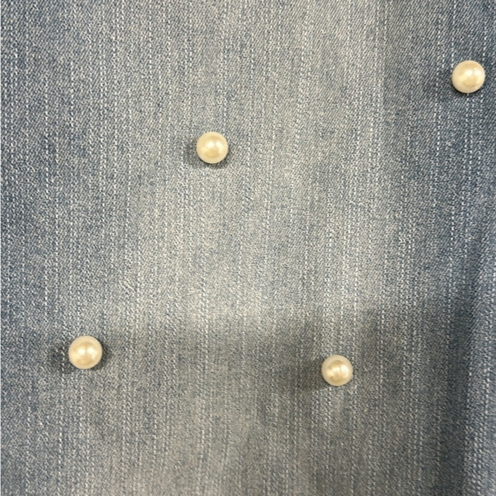 Pearl Embellished Jeans